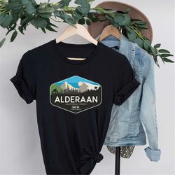Star Wars T Shirt, Alderaan National Park T-Shirt, Men's & Women's Shirt, Star Wars Shirt, Alderaan T-Shirt, Unisex, Sta