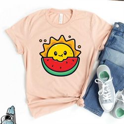 Watermelon Shirt, Sunshine Shirt, Summer Shirts, Summer Gifts, Summer Vacation Shirt, Mom Gifts, Mom Birthday, Vacation