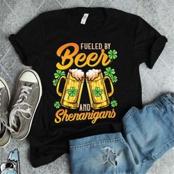 St. Patrick's Day Shirt, Beer Shirt, Beer and Shenanigans Shirt, Funny Irish Shirt, Ireland Shirt, St. Patrick's Day Gif