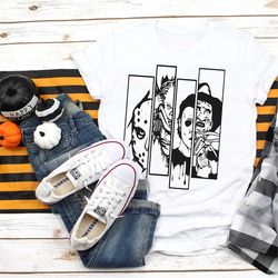 Horror Character Shirt, Horror Shirt, Horror Friends Shirt, Halloween Shirt, Halloween 2023 Shirts