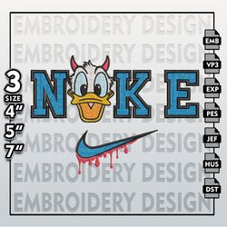 Donald Duck Embroidery Designs, Horror Character Embroidery Files, Halloween Horror Character,Machine Embroidery Patt