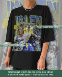 Jalen Ramsey Shirt Merchandise Vintage Bootleg Player American Football Tshirt Retro 90s Graphic tees Unisex Sweatshirt