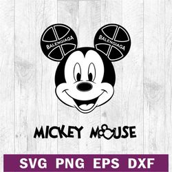 Mickey mouse balenciaga logo SVG, Mickey disney SVG, Balenciaga x Disney SVG cut file