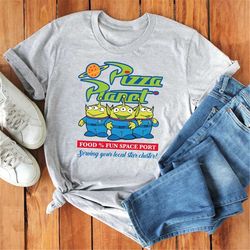 Pizza Planet Shirt, Aliens Shirt, Disney Birthday Gift, Disney World Shirts, Kids shirt, Disney T-Shirt, Funny Shirt, Di