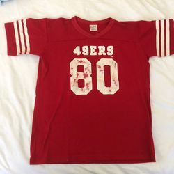 Genuine Vintage Rawlings Football t-shirt, 49ers, adultkids funky tshirt, American football, born 1980
