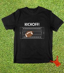 KICKOFF, running back t, quarterback t s, gridiron gang, football tee, gameday ts, gameday t-, field goal t, kickoff tee