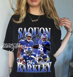 Saquon Barkley Shirt, Saquon Barkley Tshirt, Football shirt, Vintage Unisex Shirt For Women And Man
