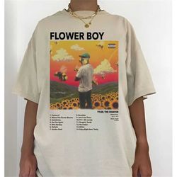 Tyler The Creator Flower Boy T-Shirt, Tyler the Creator Sweatshirt, Tyler Graphic Unisex Tee, Tyler The Creator Fans Mer