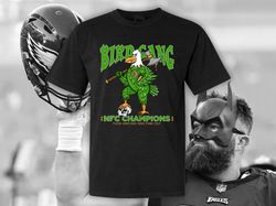 Bird Gang NFC Champions Shirt - Eagles Shirt - Philadelphia Shirt - Philly Football League Shirt - Go Birds - Super Bowl