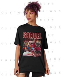 Samuel Debbo shirt Graphic American Sport Player T-shirt Sport bootleg Unisex Women Man Vintage 90s Retro Sweatshirt Tee