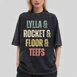 Lylla And Rocket And Floor And Teefs Shirt,  Rocket Raccoon T-Shirt , Guardians of The Galaxy Shirt, Marvel Movie 2023 S