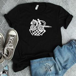 Viking Horse Shirt, Sleipnir, Viking Art Shirt, Viking Rune Shirt, Viking Gift, Norse Mythology Shirt, Sleipnir Viking H