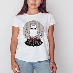 Ghost cat crystal ball shirt, Shirt For Men Women, Graphic Design, Unisex Shirt