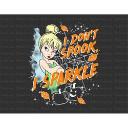 Halloween I Don't Spooky I Sparkle Svg, Trick Or Treat Svg, Spooky Vibes Svg, Boo Svg, Svg, Png Files For Cricut Sublima