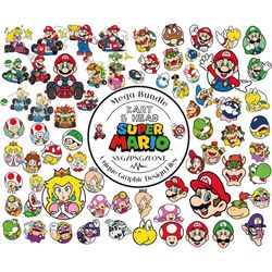 Super Mario Svg, Mario Kart Svg, Yoshi Svg, Princess Peach Svg, Mario Set, Mario Head, Luigi Svg, Cut Files For Cricut,