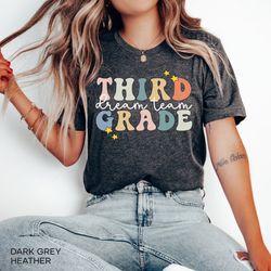 Third Grade Dream Team T-Shirt, Third Grade Teacher Shirt, 3rd Grade Teacher Tshirt, Third Grade Shirts, 3rd Grade Tee,