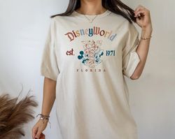 Disney Happiest Place On Earth Comfort Colors Shirt, Disneyland Castle Shirt, Disney Trip Shirt, Disney World Shirt, Dis