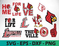 Louisville Cardinals Football Team svg, Louisville Cardinals svg, Logo bundle Instant Download