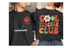 Teacher Shirt, Cool Teacher Club, Teacher Squad Shirt, Custom Teacher Gift, Back To School, Teachers Day, Teacher Apprec