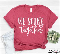 Shine Bright, Teacher Shirts, Teacher Shirt, Teacher Team Shirts, School Counselor, Teacher Motivation Tee, State Testin