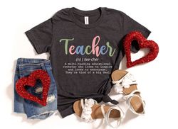 Teacher Shirts, Teacher Definition Shirt, Teacher T-Shirt, Funny Teacher Shirt, Teacher Life T-Shirt, Shirts For Teacher