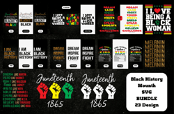 Black History Mounth Bundle SVG