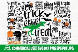 Halloween Bundle SVG Cut Files, Boo Svg