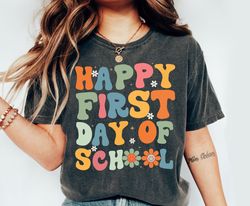 Retro Teacher Shirts, Back to School Teacher Shirt, First Day of School Shirt for Teachers, Back to School Shirt Teacher