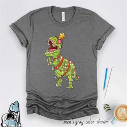 Tree Rex Shirt, Christmas T-Rex, Christmas Dinosaur, Christmas Gift, T-Rex Christmas Shirt, Funny Christmas Party Shirt
