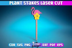 Plant Stakes Laser Cut SVG Bundle | SVG