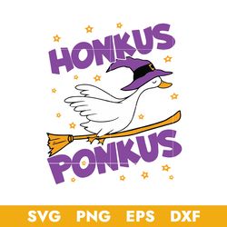 Honkus Ponkus Svg, Witch Duck Svg, Halloween Svg, Png Dxf Eps Digital File
