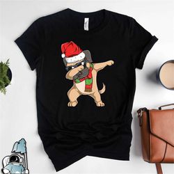 christmas pug shirt, dabbing pug gifts, dog owner gift, pug lover, pug dog shirt, christmas party, dog owner shirt, funn