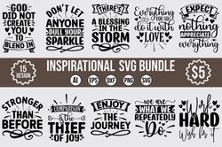 Inspirational Bundle SVG Designs