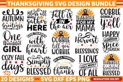 Thanksgiving Design Bundle SVG