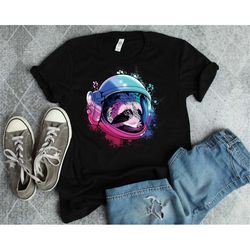 Space Raccoon Shirt, Astronaut Raccoon, Astronaut Shirt, Outer Space Shirt, Space Gift, Cute Raccoon Art, Animal Astrona