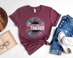 It Takes A Lot Of Sparkle To Be A Teacher Sunflower T-Shirts, New Teacher Gift, Teacher Life Shirt, Back To School Shirt