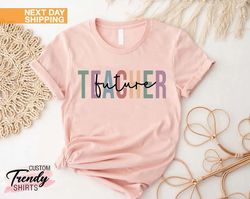 New Teacher T-Shirt, Teacher Graduation Gift, Teacher in Progress Tee, Teacher Appreciation Shirt, Gift for Teacher, Gif