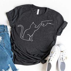 Cat Fist Bump Shirt, Cat Lovers Gift, Paw Shirt, Animal Lover Gifts, Dog Paw Shirt, Best Friend T-Shirt, Pet Fist Bump S