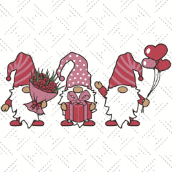 Love Gnomes Svg, Valentine Svg, Gnomes Svg, Gnomes