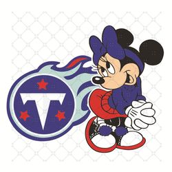 Tennessee Titans Minnie Svg, Sport Svg, Football S