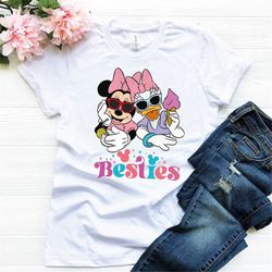Besties Shirts, Theme Park Shirt, Mouse Shirt Trip, Matching WDW Family Shirts, Minnie And Daisy, Vintage Shirt, Disney