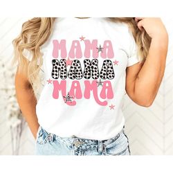 Leopard Print Mama shirt , Cheetah Mama Shirt for Mother's Day, Gifts for Mom, Cute Mama Gift for Mothers Day, Mama T Sh