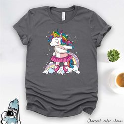 unicorn ballerina shirt, unicorn ballet shirt, ballet gift, unicorn shirt, unicorn art, ballerina gifts, daughter unicor