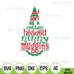 Funny Christmas Svg, Ninny Muggins Raglan Svg,Funny Elf Christmas Svg, Christmas Svg Files