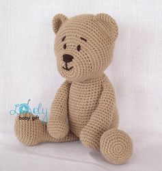 Amigurumi Teddy Bear Free Crochet Pattern Downloadable PDF, English, Danish, Dutch, German, French