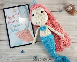Maddy the Mermaid Downloadable Maddy the Mermaid crochet patternPDF, English