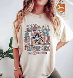 Vintage Disney World Comfort Colors Shirt, Mickey