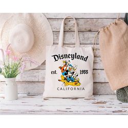 Disneyland Est 1955 Tote Bag, Tote Bag Gift, Disneyland Tote Bag, Reusable Bag, Disney Trip Tote Bag, Grocery Bag, Disne