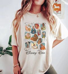 Vintage Disney Dad Comfort Colors Shirt, Disney Ch