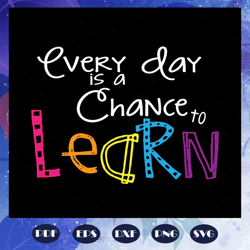 Every day is a chance to learn svg, do your best svg, rock the test, test day shirt, test day svg, teacher svg, teacher